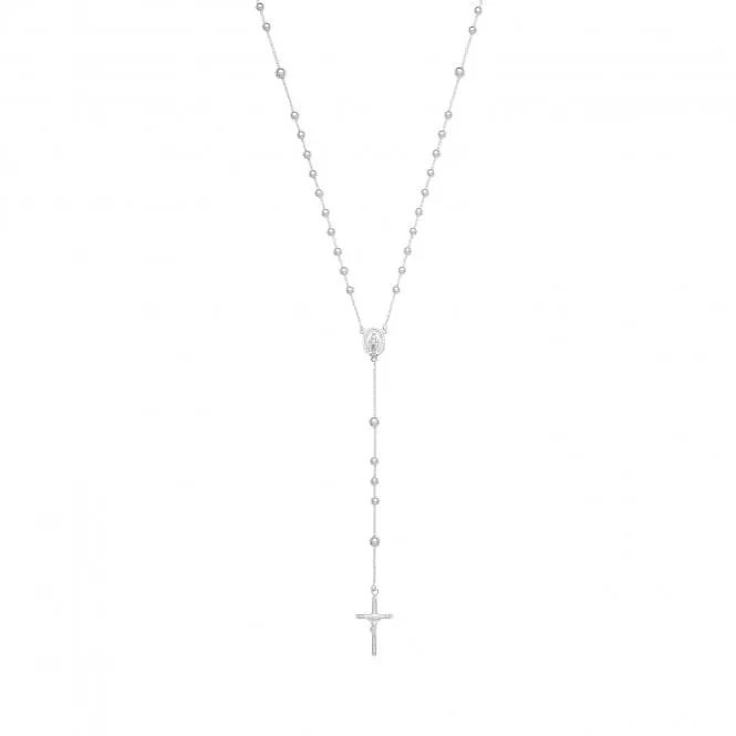 Acotis Silver Necklace Rosary Bead G3018