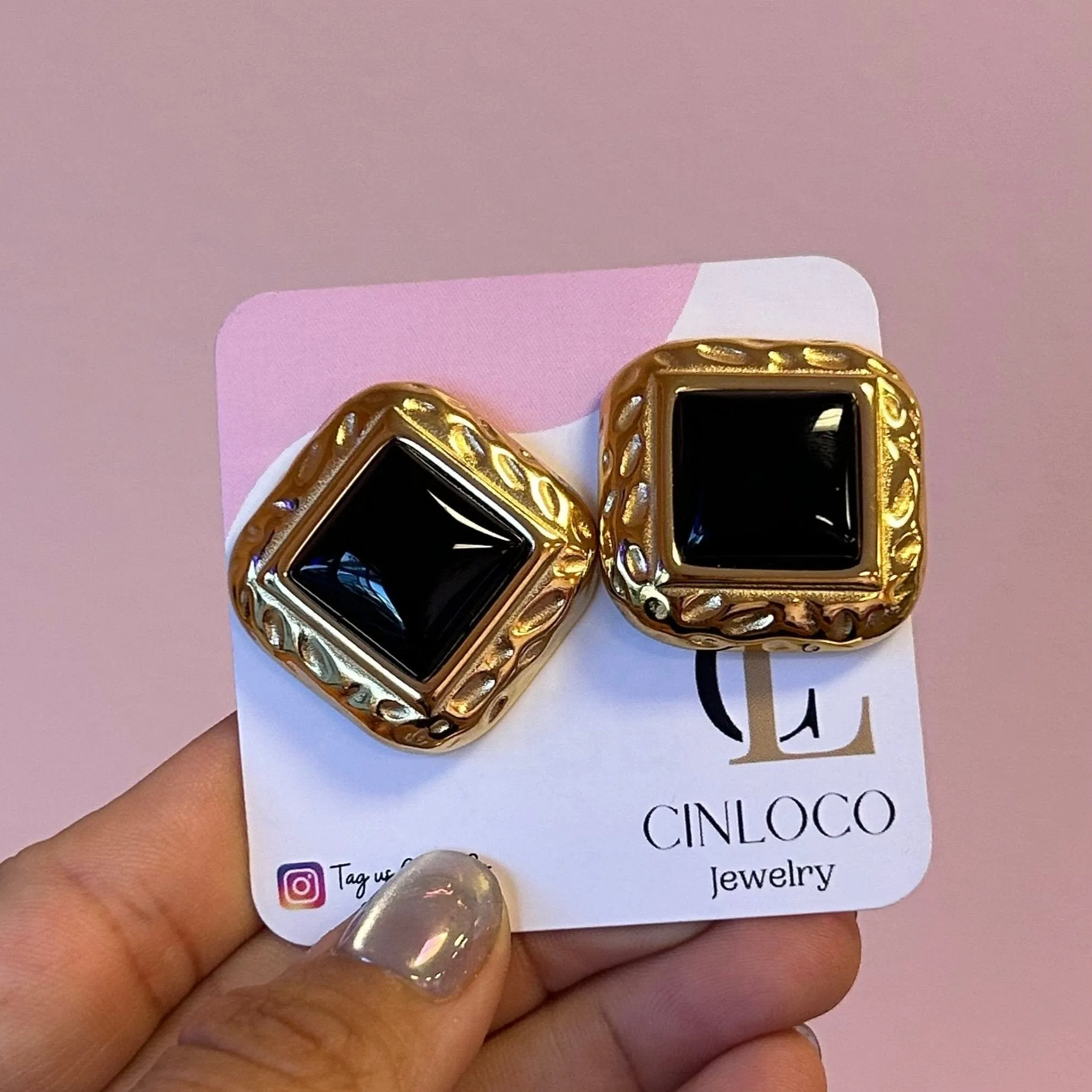 Alma Vintage Studs