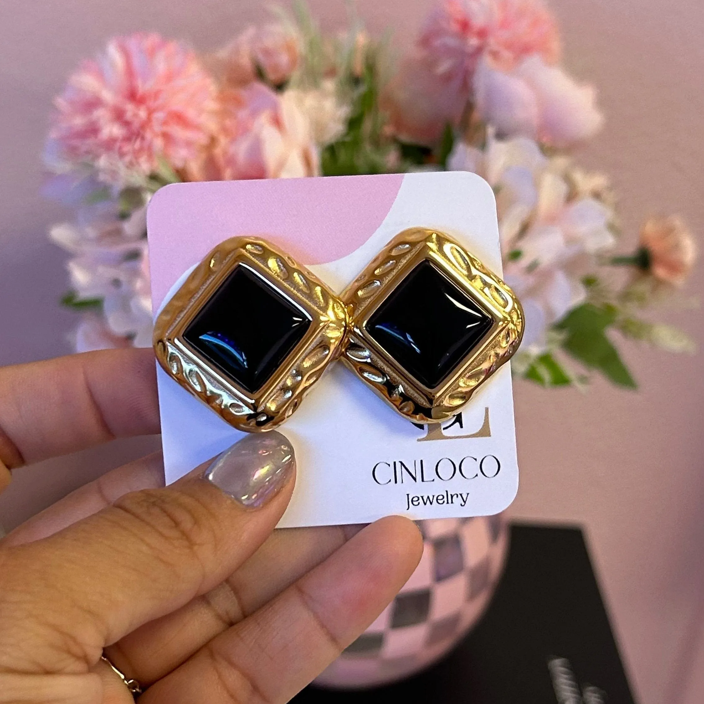 Alma Vintage Studs