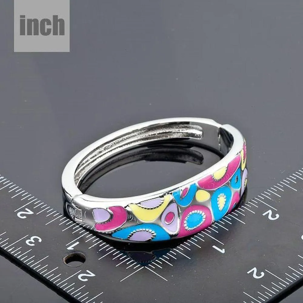 Artistic Canvas Bangle