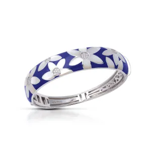 Belle Etoile Moonflower Bangle - Blue