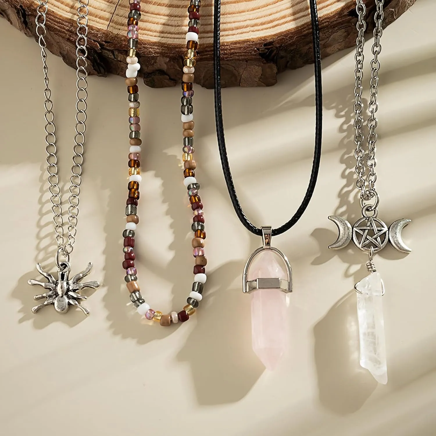 Butterfly Necklace Dainty Pearl Necklace for Women Boho Butterfly Choker Necklace Rhinestone Beaded Necklace Trendy Butterfly Gifts for Women