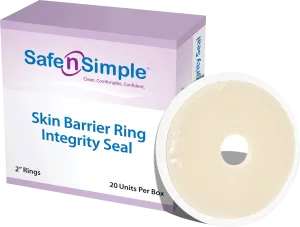BX/20 - Integrity Skin Barrier Rings, 2"