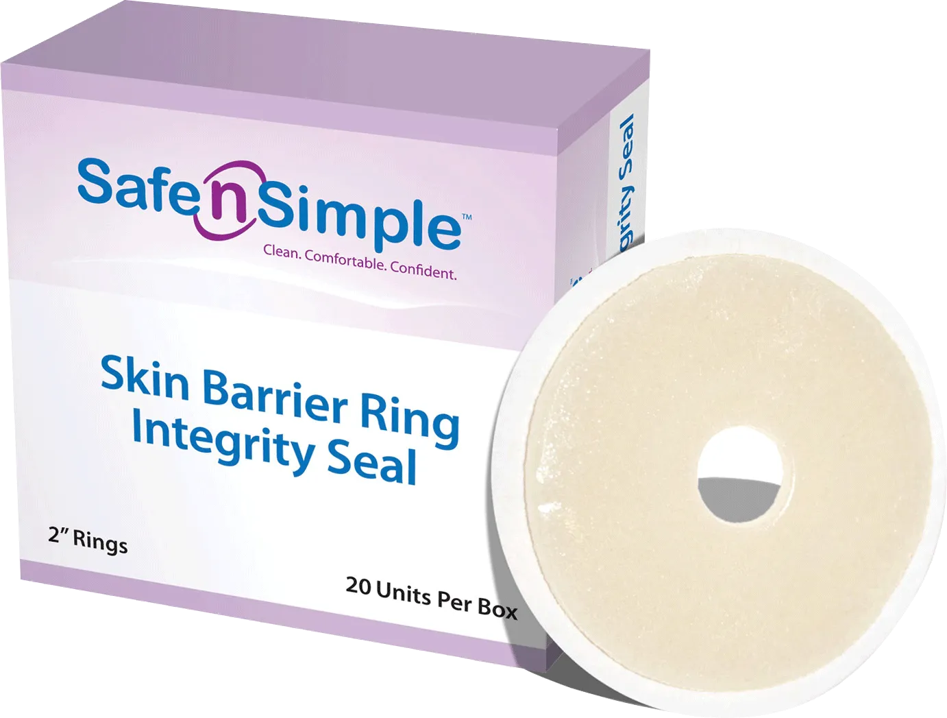 BX/20 - Integrity Skin Barrier Rings, 2"