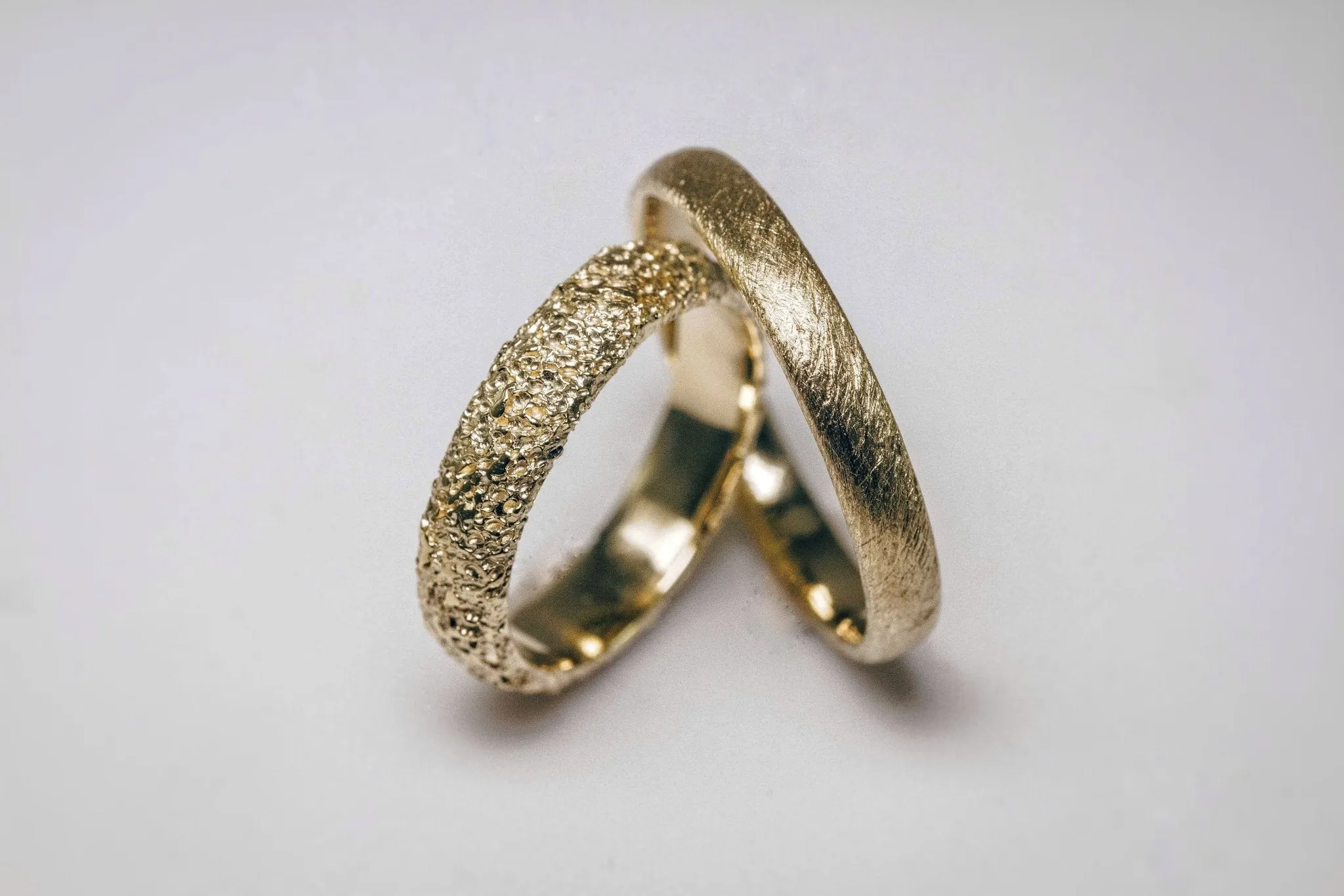 Classic Wedding Rings Yellow