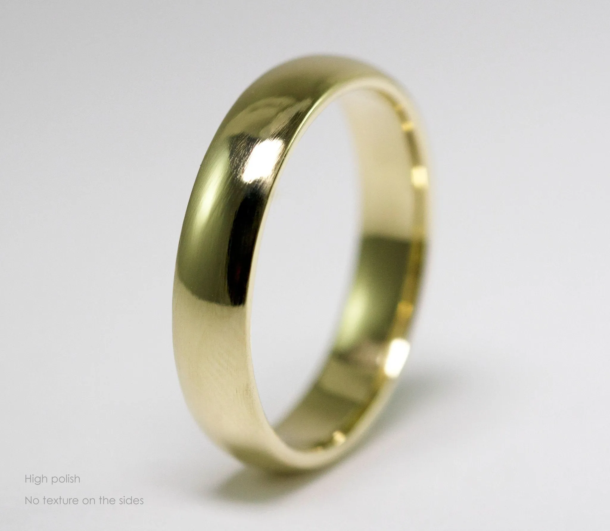 Classic Wedding Rings Yellow