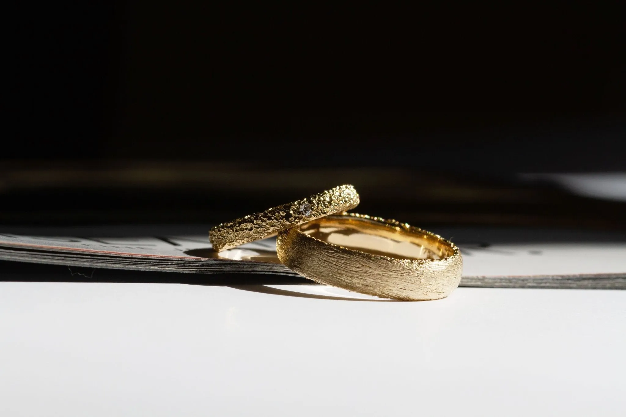Classic Wedding Rings Yellow