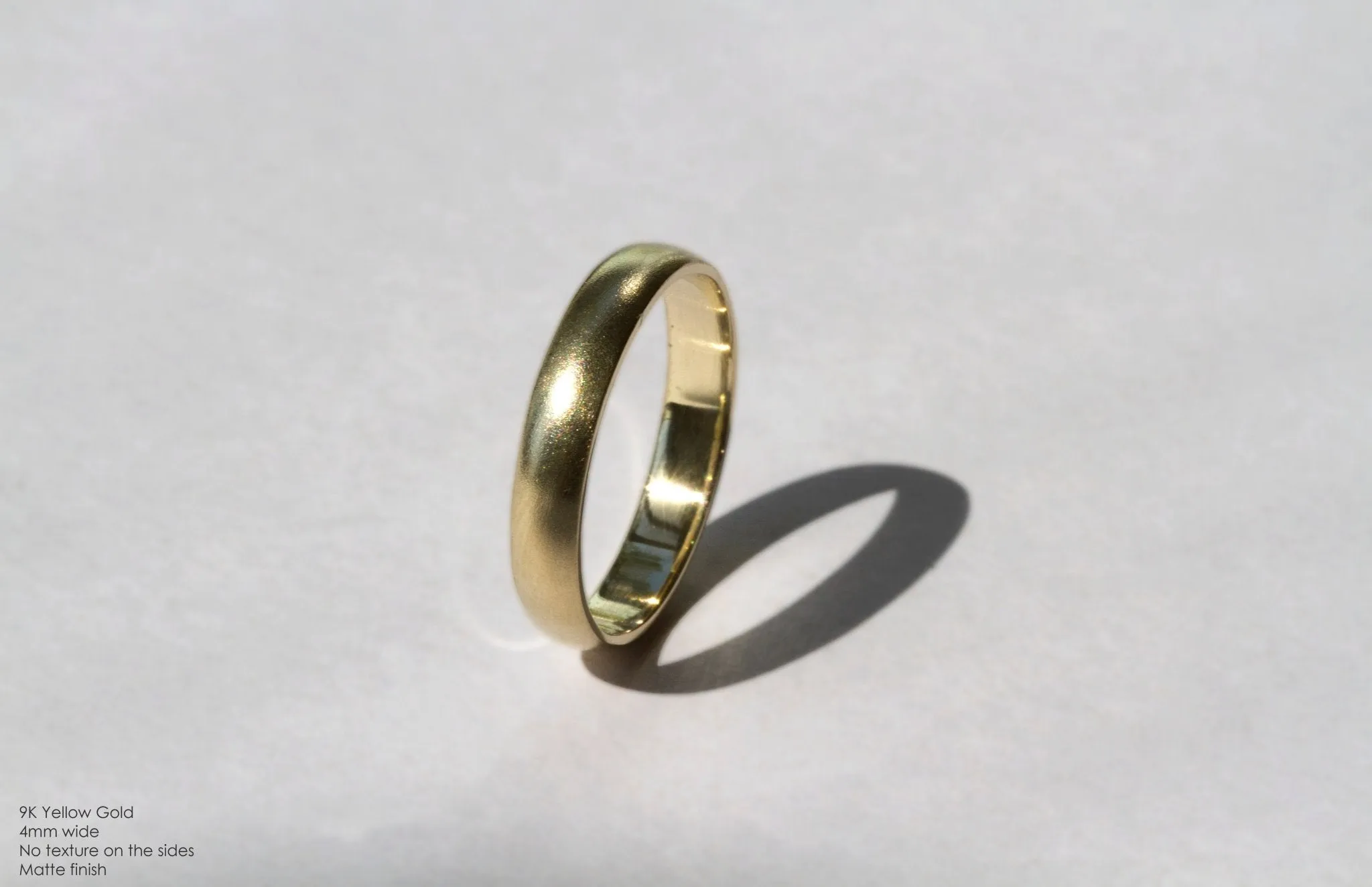 Classic Wedding Rings Yellow