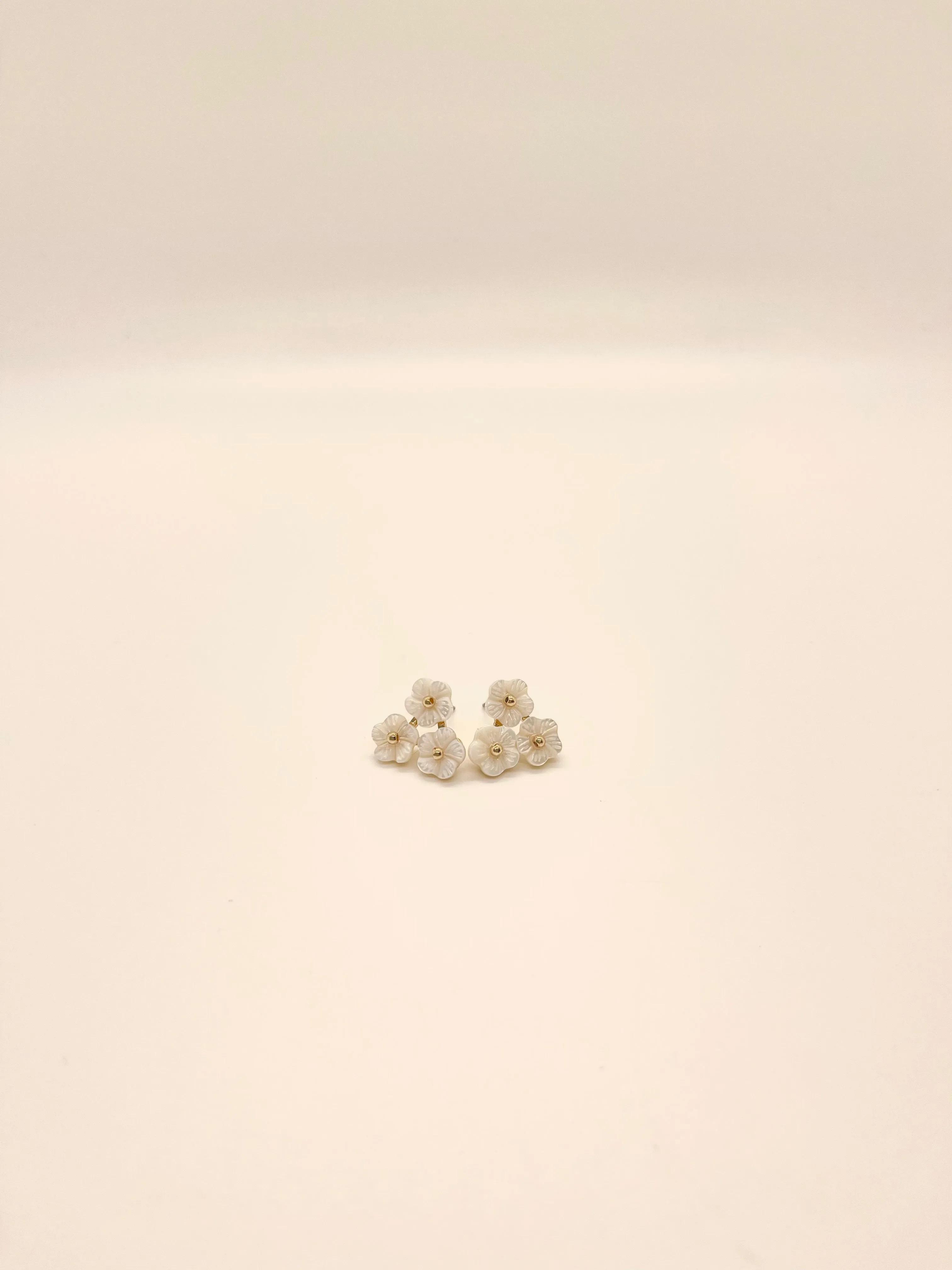 Delicate Daisy Stud Earrings