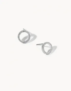 Delicate Eternity Stud Earring