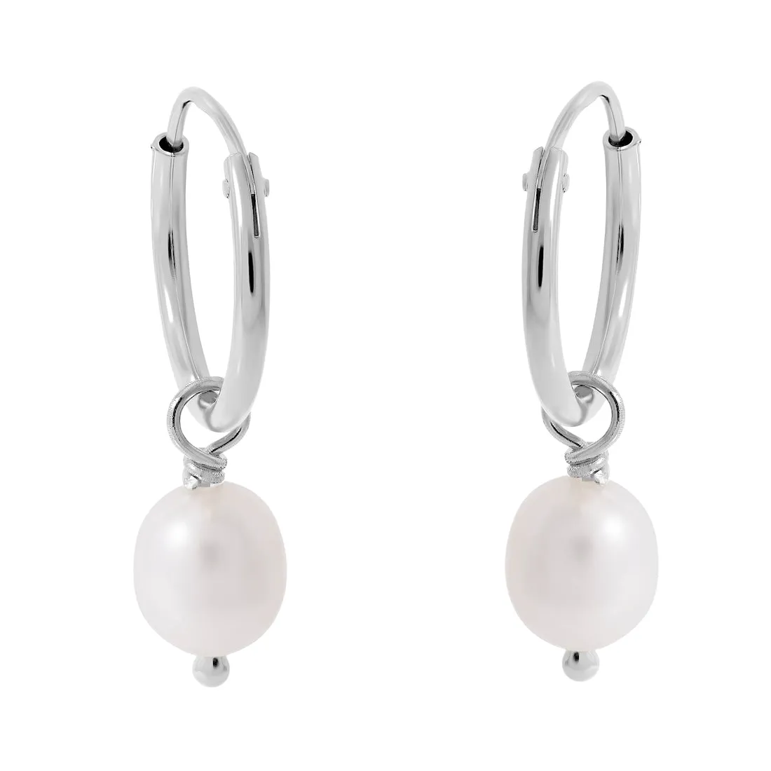 Delicate Pearl Sleepers