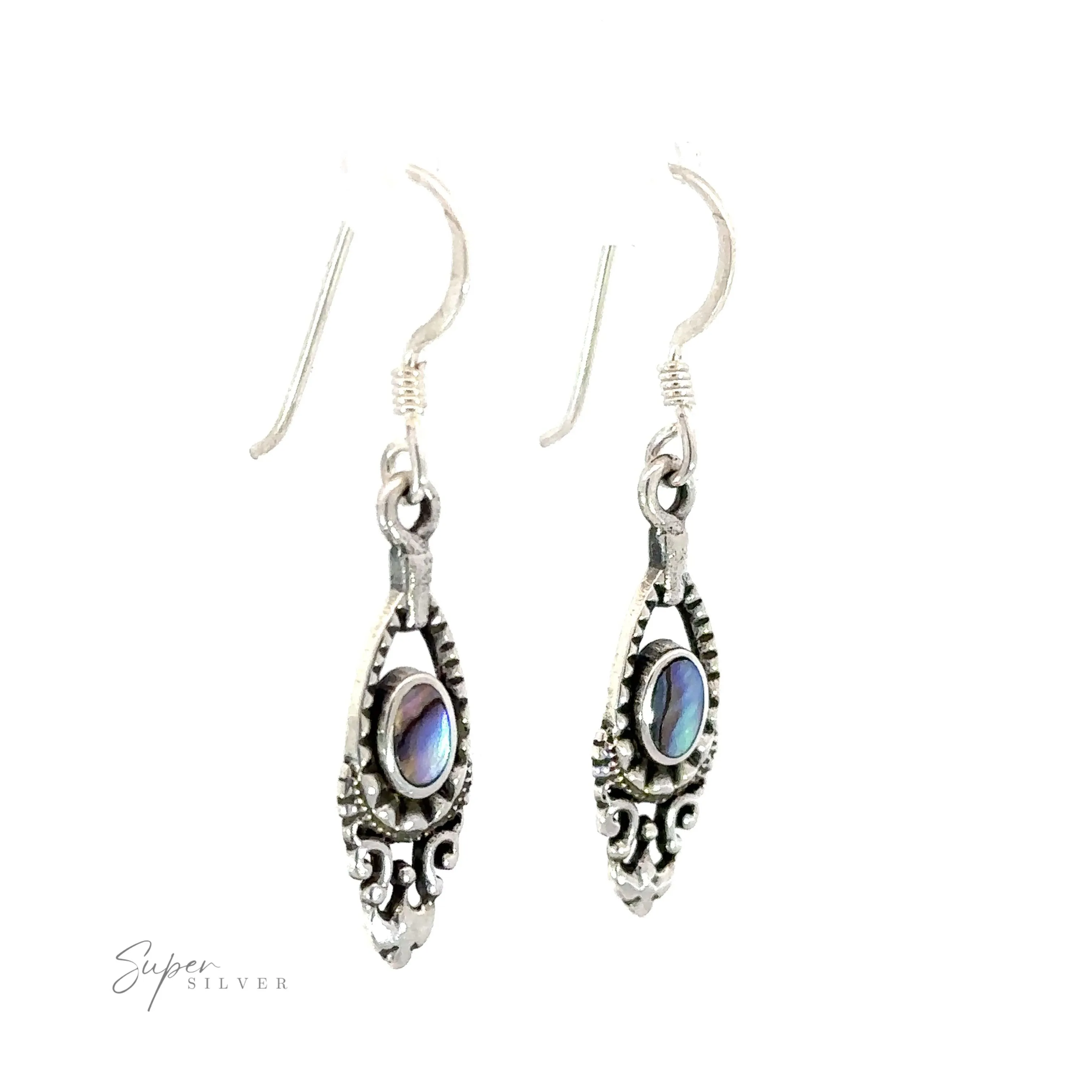 Delicate Victorian Stone Earrings