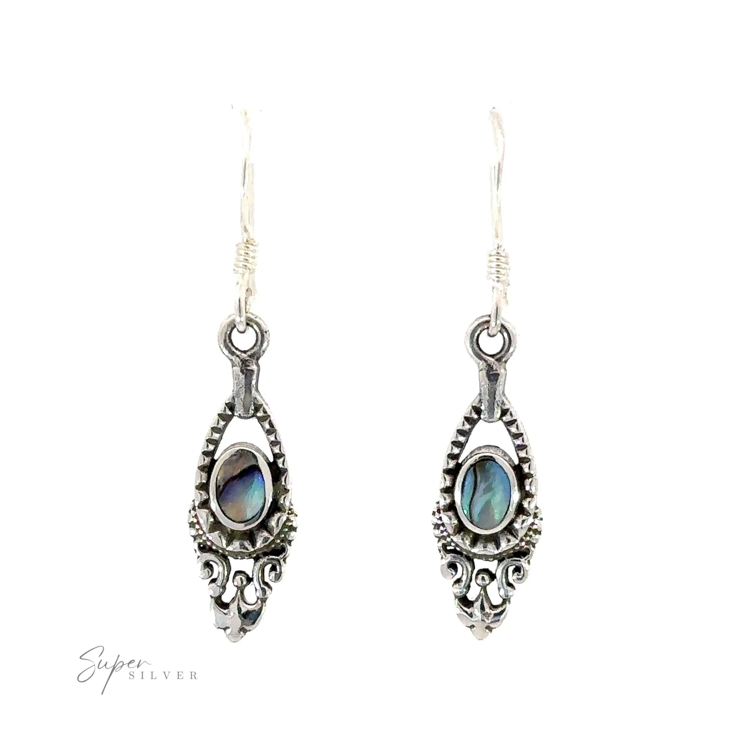 Delicate Victorian Stone Earrings