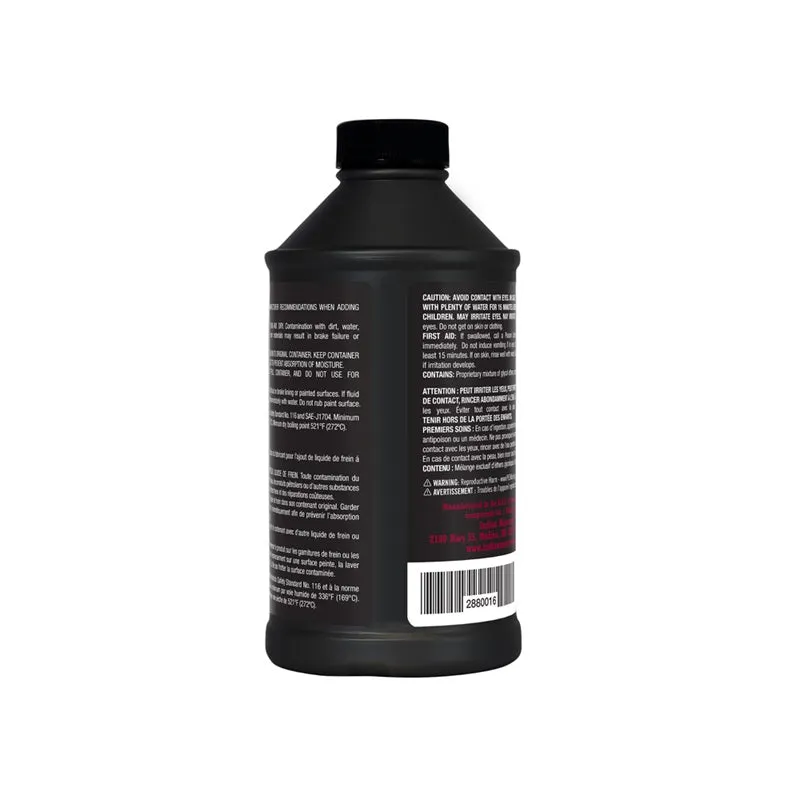 Dot 4 Brake Fluid, 12 Oz, Qty 1