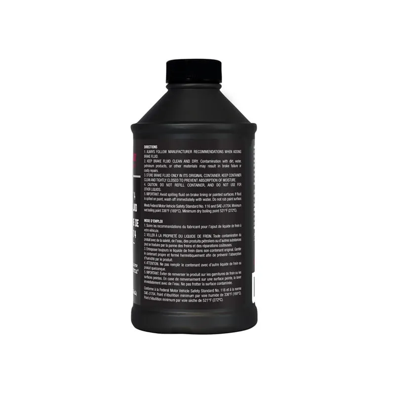 Dot 4 Brake Fluid, 12 Oz, Qty 1
