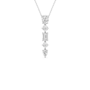 Elegance Fancy Shape Dangler Necklace