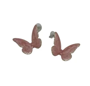 Enamel Butterfly Earring