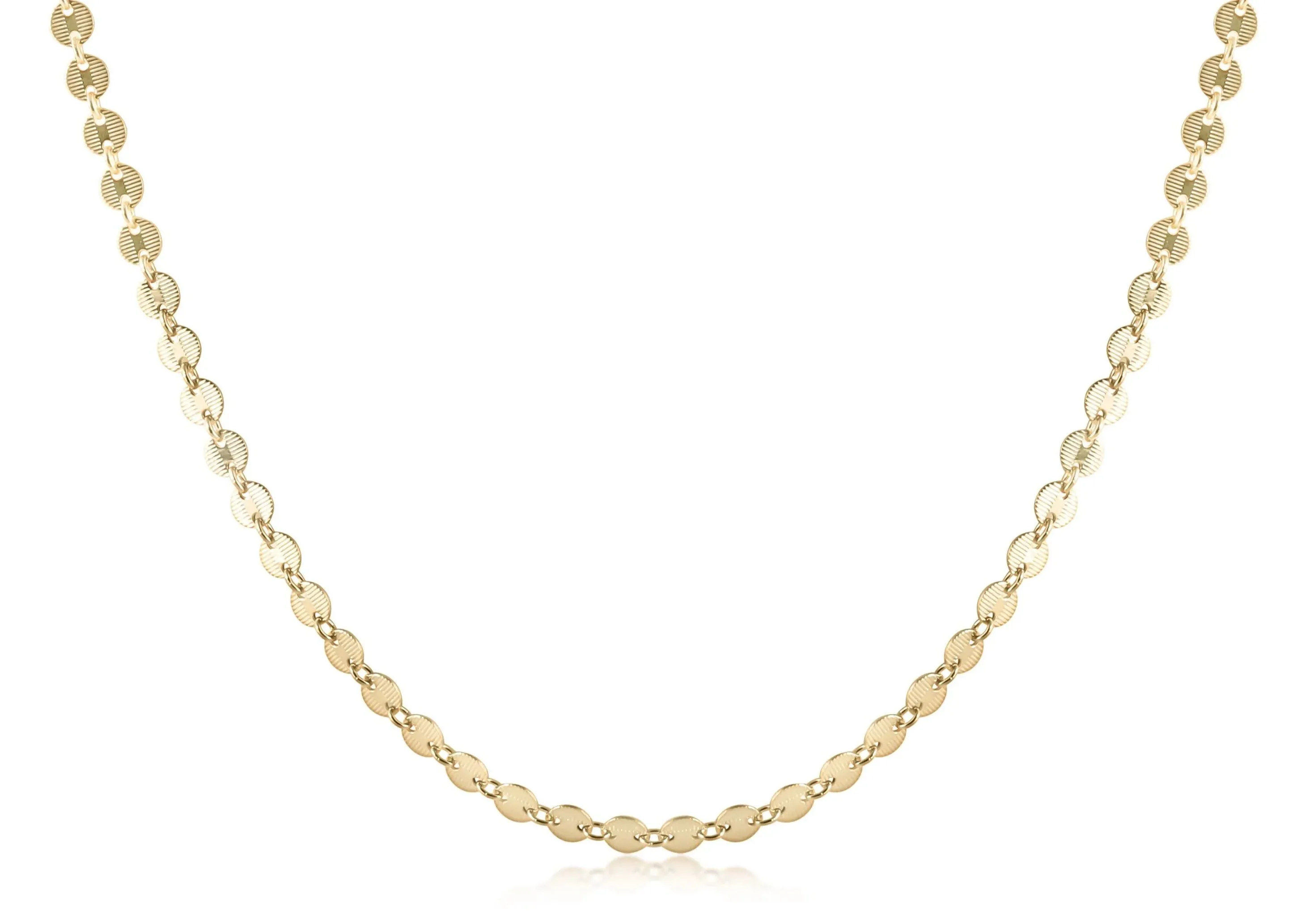enewton Choker Infinity Chic Chain - Gold  | 15" 17" | No Tarnish Waterproof Jewelry | Great for Layering
