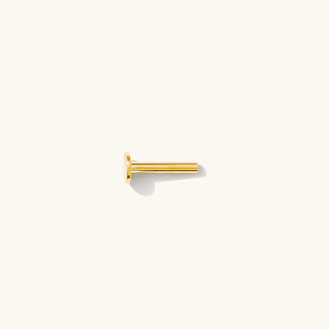Flat Back Replacement - 14k Solid Gold