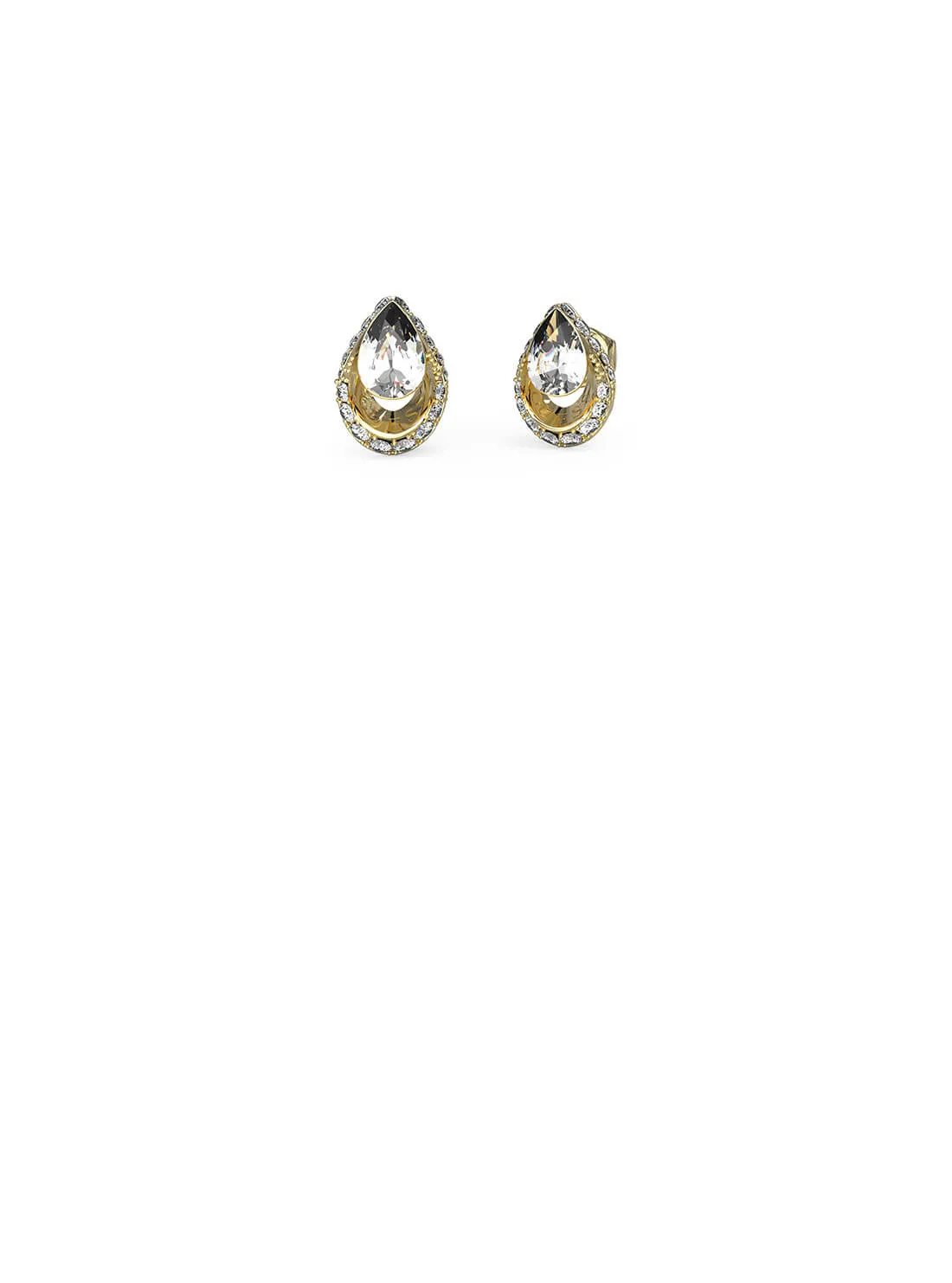 Gold Lollipop Stud Earrings