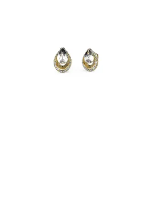 Gold Lollipop Stud Earrings