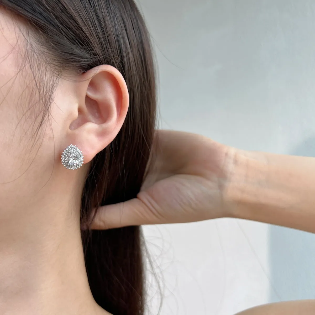 [Goodv]Delicate Gorgeous Pear Cut Daily Earrings