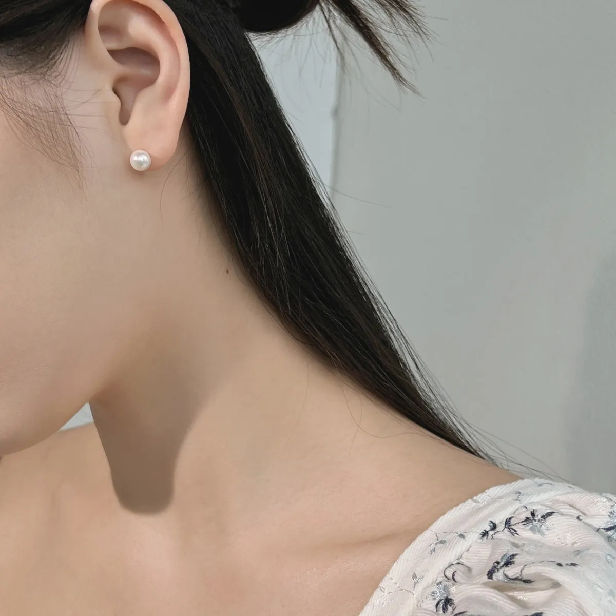[Goodv]Delicate Pearl Earrings