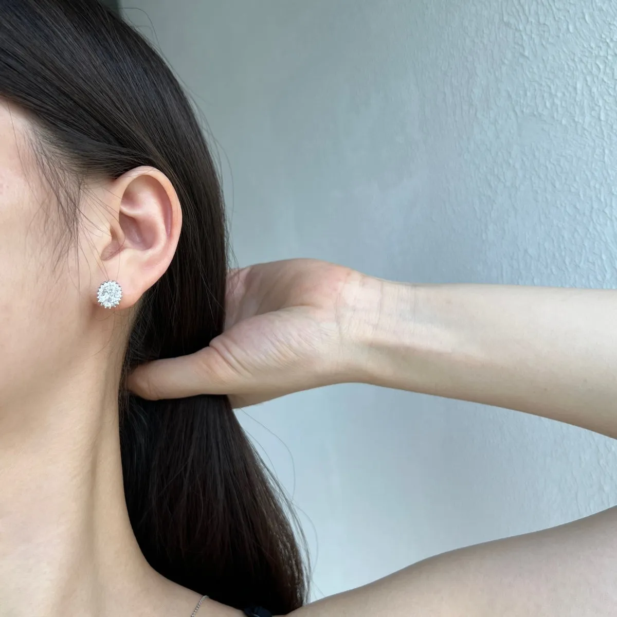 [Goodv]Delicate Radiant Oval Cut Daily Earrings