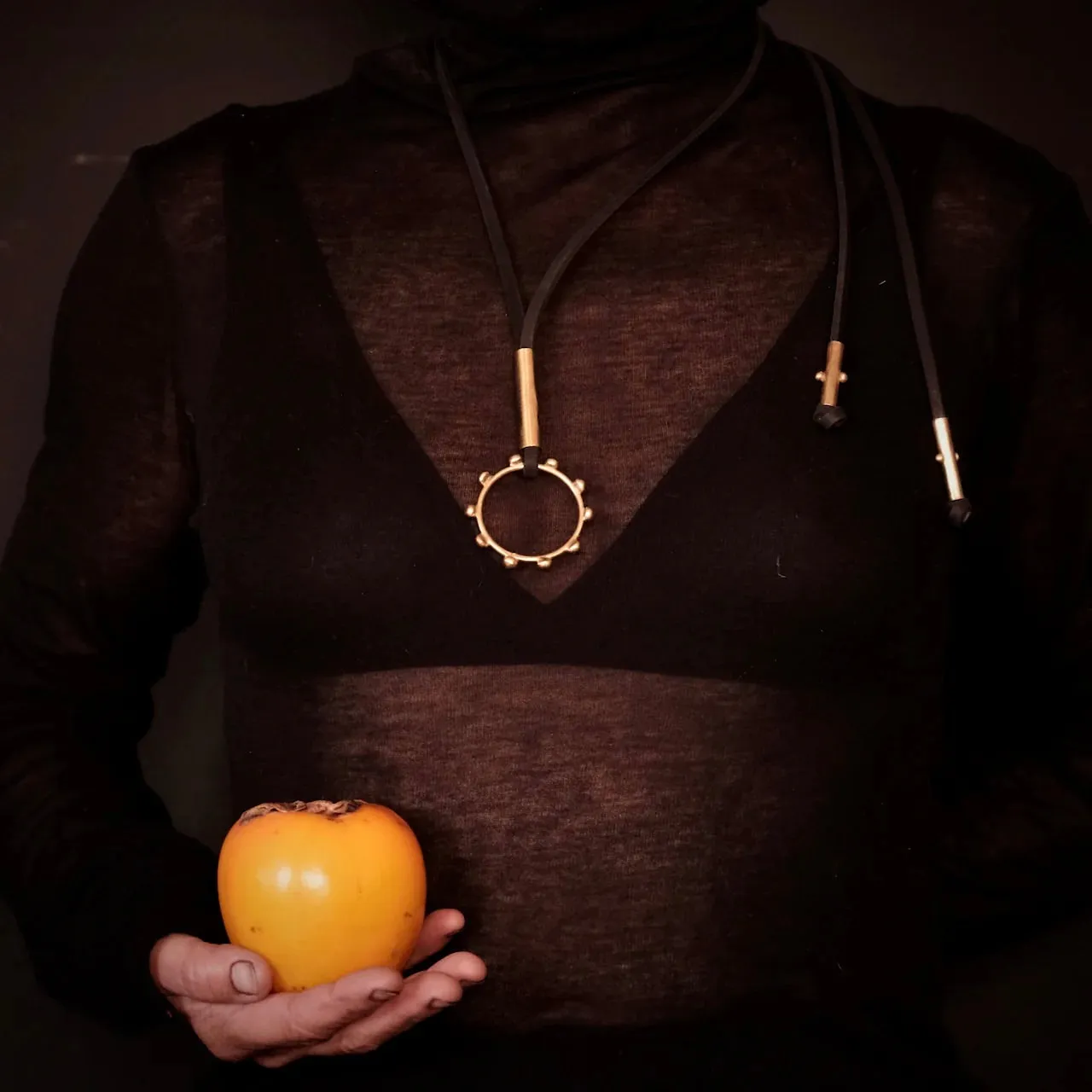 Hebba Halo Pendant Necklace