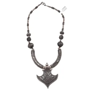 Hebe 925 Sterling Silver Necklace Pendant Collar Handcrafted Choker
