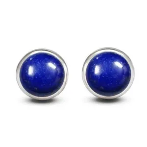 Lapis Stud Earrings
