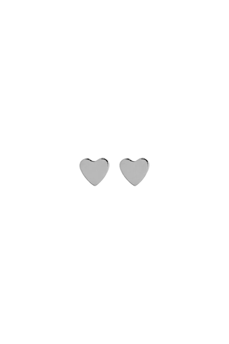 Lisbeth Coeur Studs (Gold or Silver)
