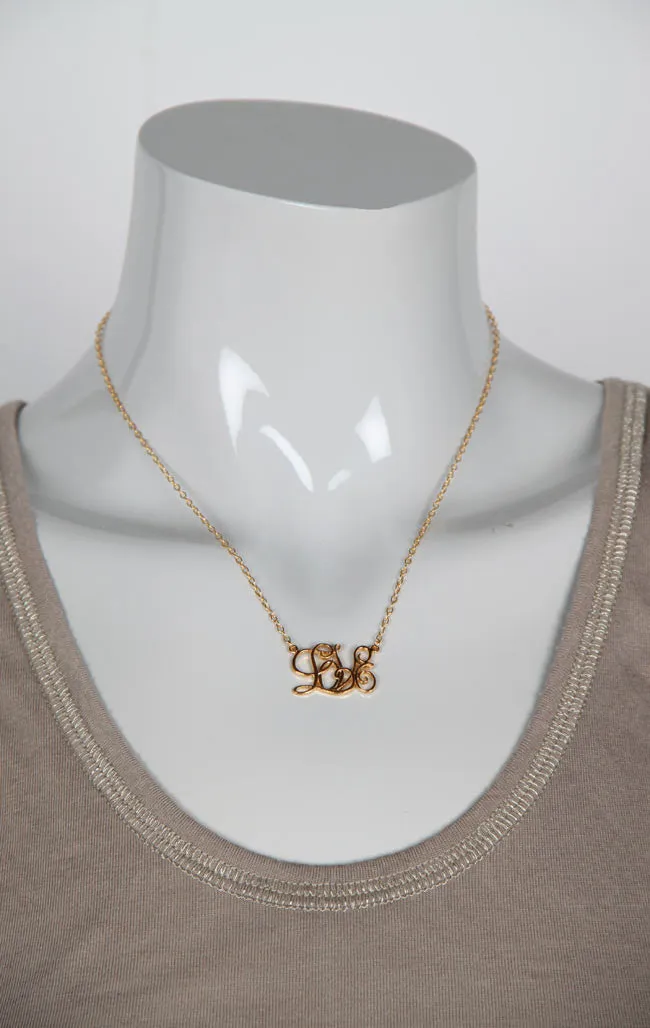 Love Necklace Gold