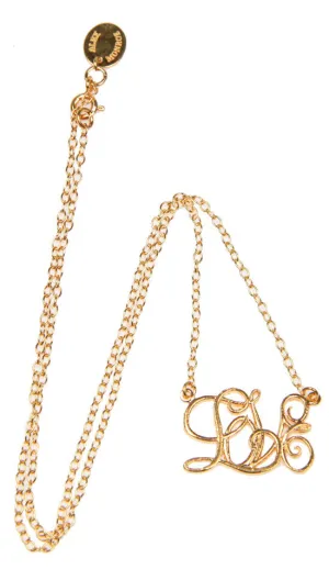 Love Necklace Gold
