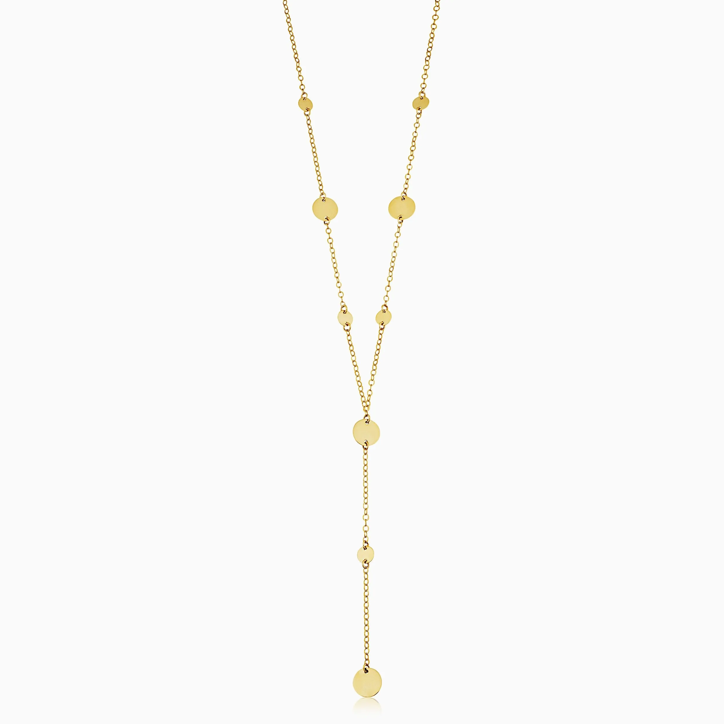 Manhattan Lariat Station Necklace