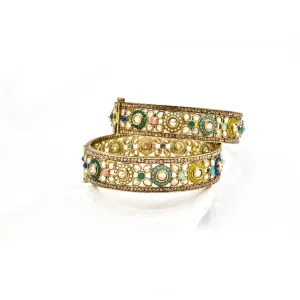 Mirha Polki Bangles