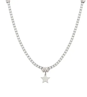 Nomination Chic & Charm Necklace with CZ Silver Star