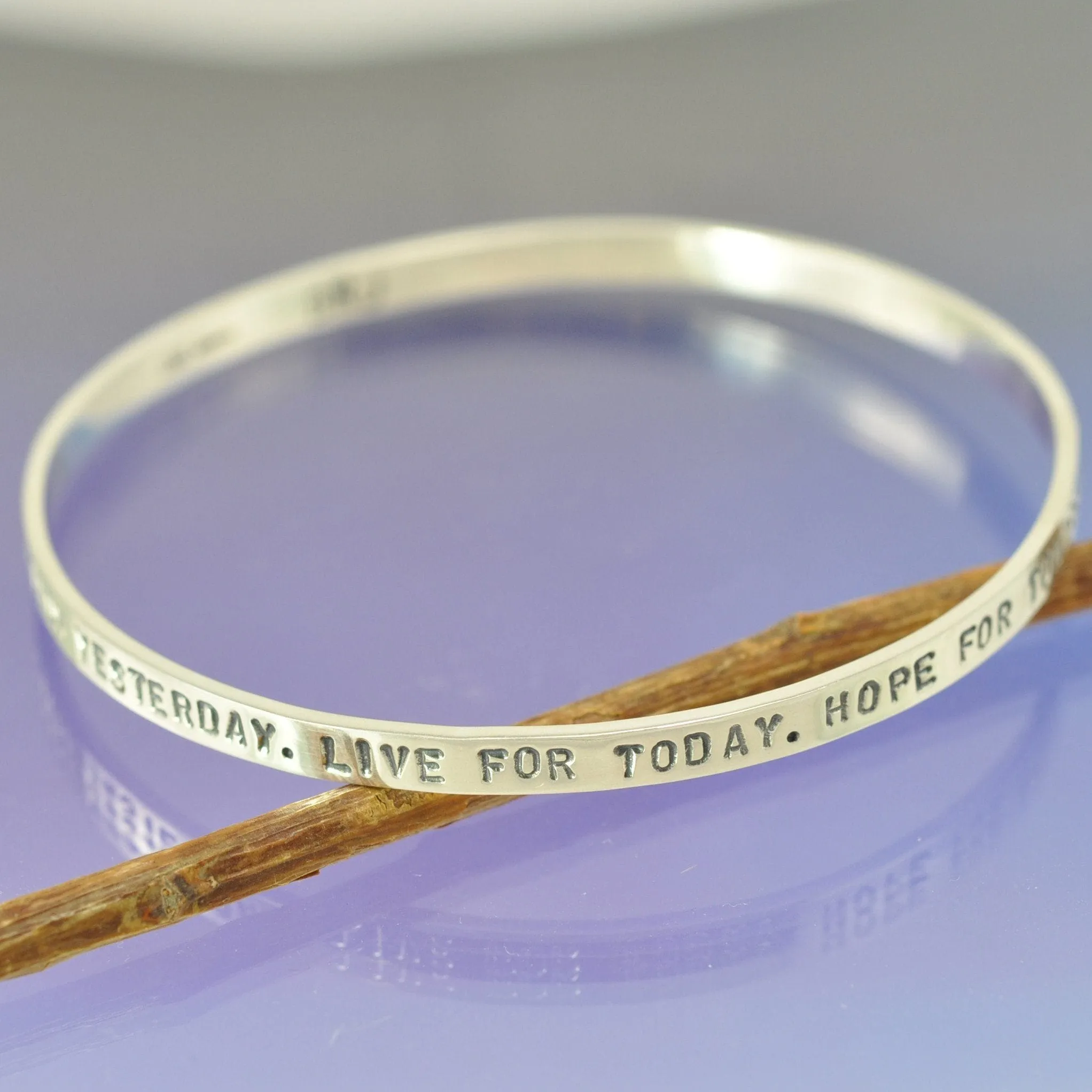 Personalised Bangle | 4mm Custom