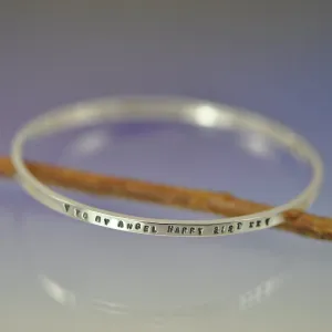 Personalised Bangle | Custom 3mm