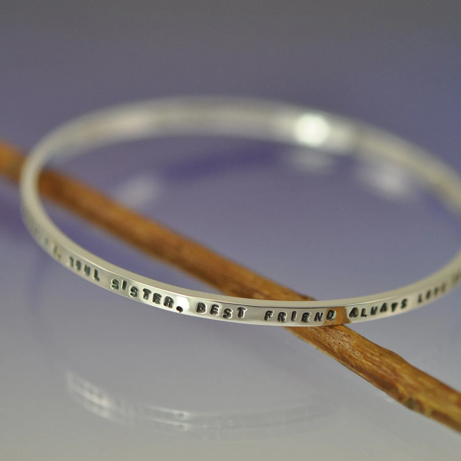 Personalised Bangle | Custom 3mm