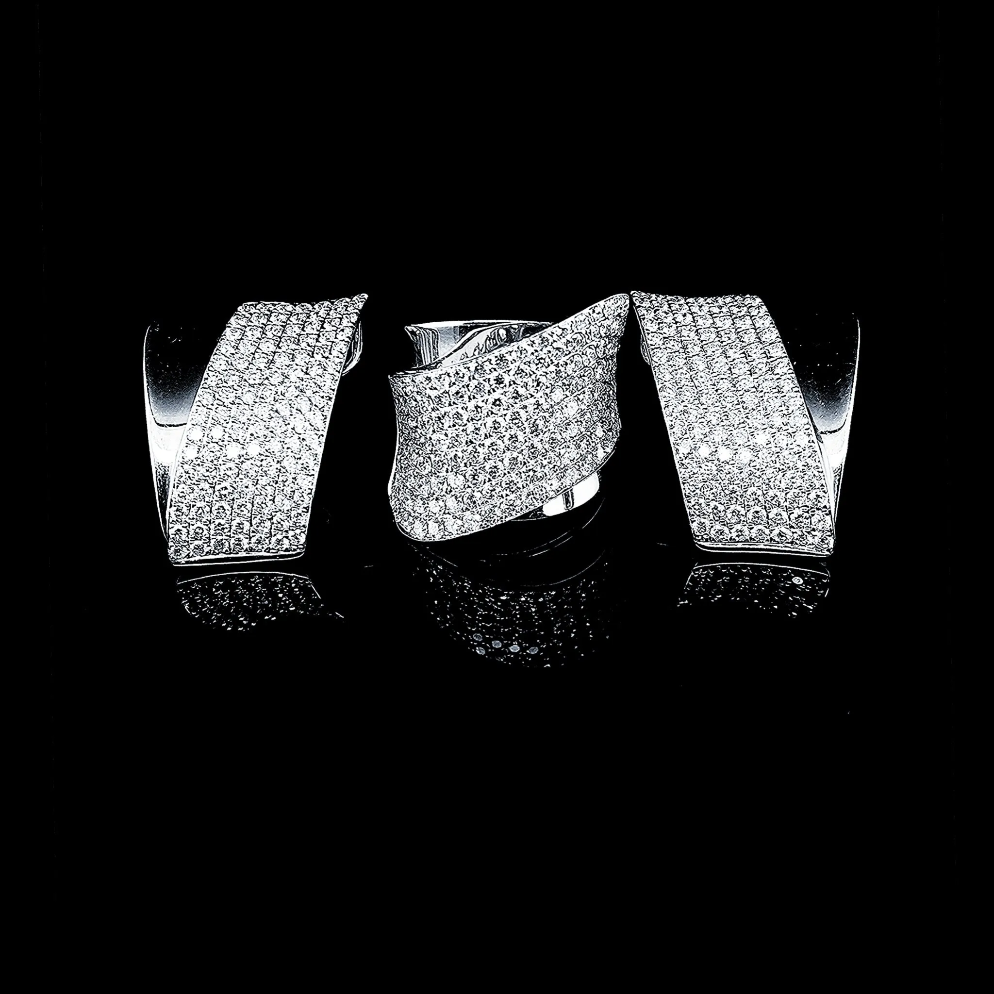 PREORDER | Crossover Statement Diamond Jewelry Set 14kt