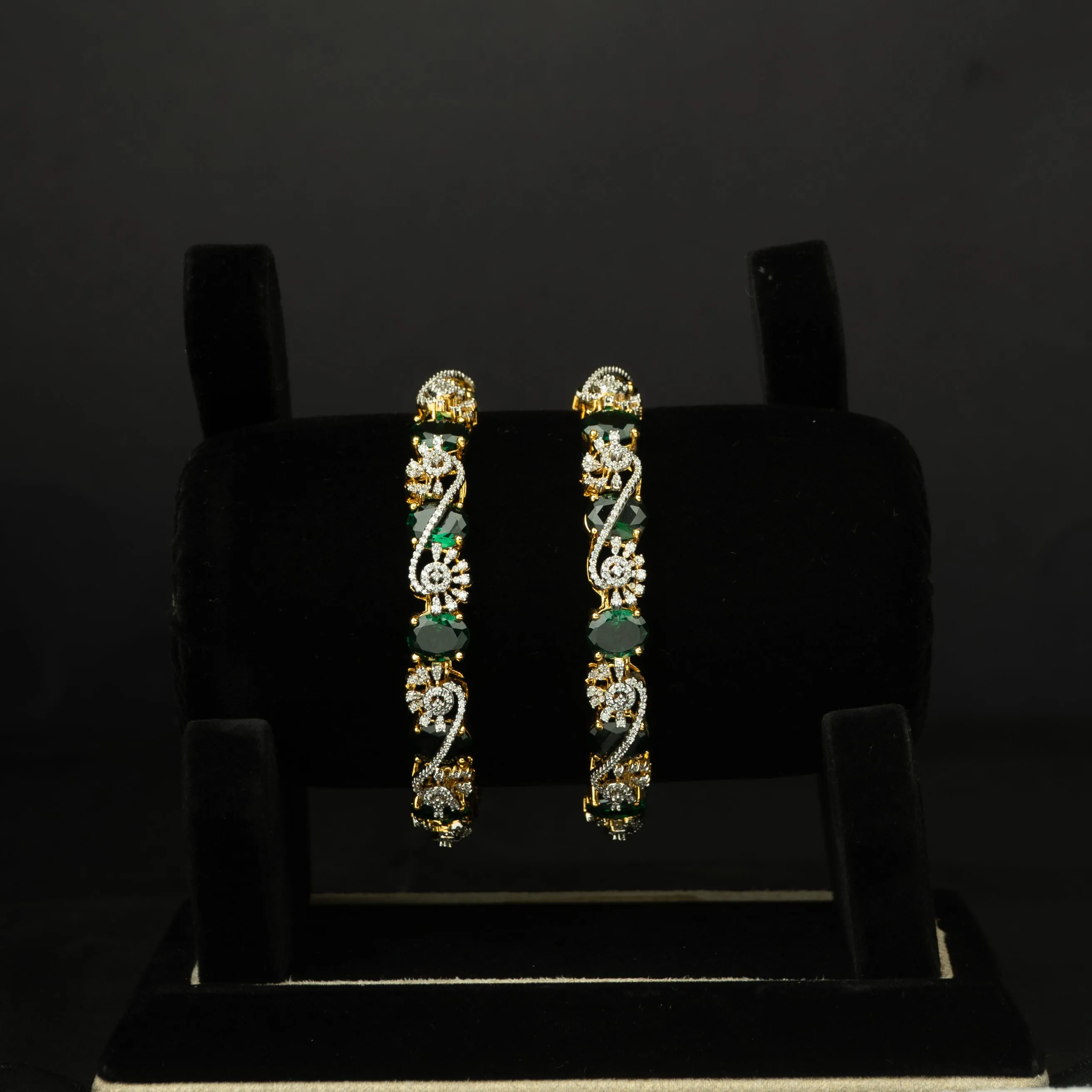 Ruhi Gold-plated Bangles