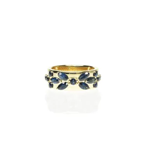 Sapphire Cigar Ring