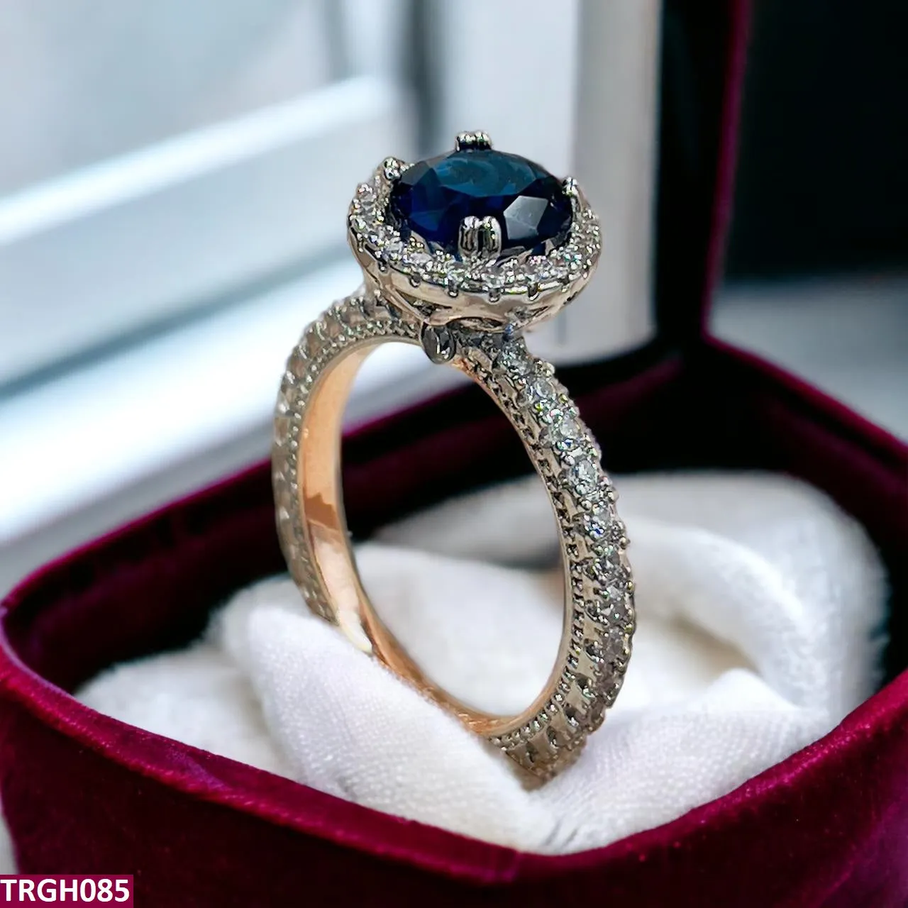 Sapphire Sleek Statement ring