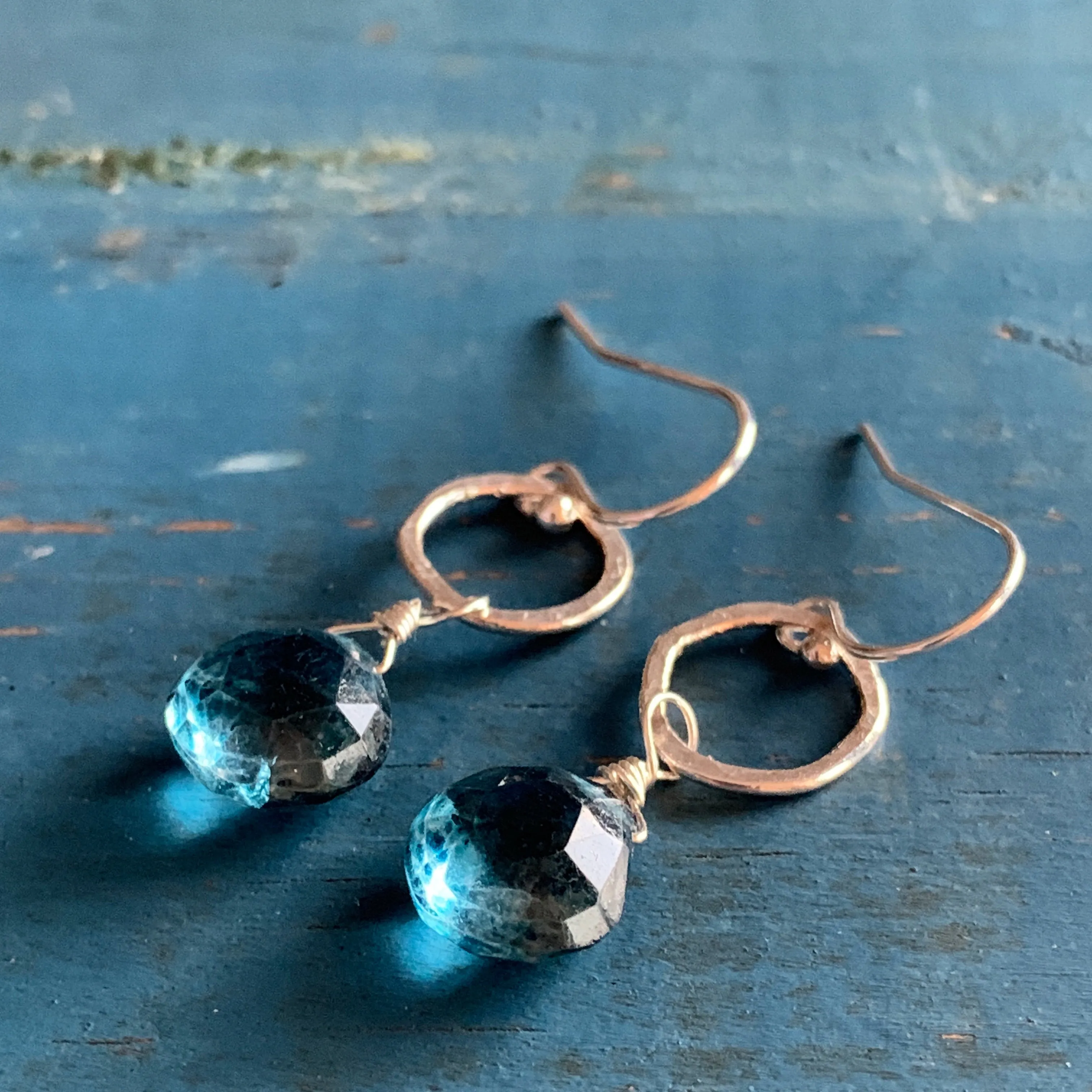 Sarina Earrings / Silver   Blue