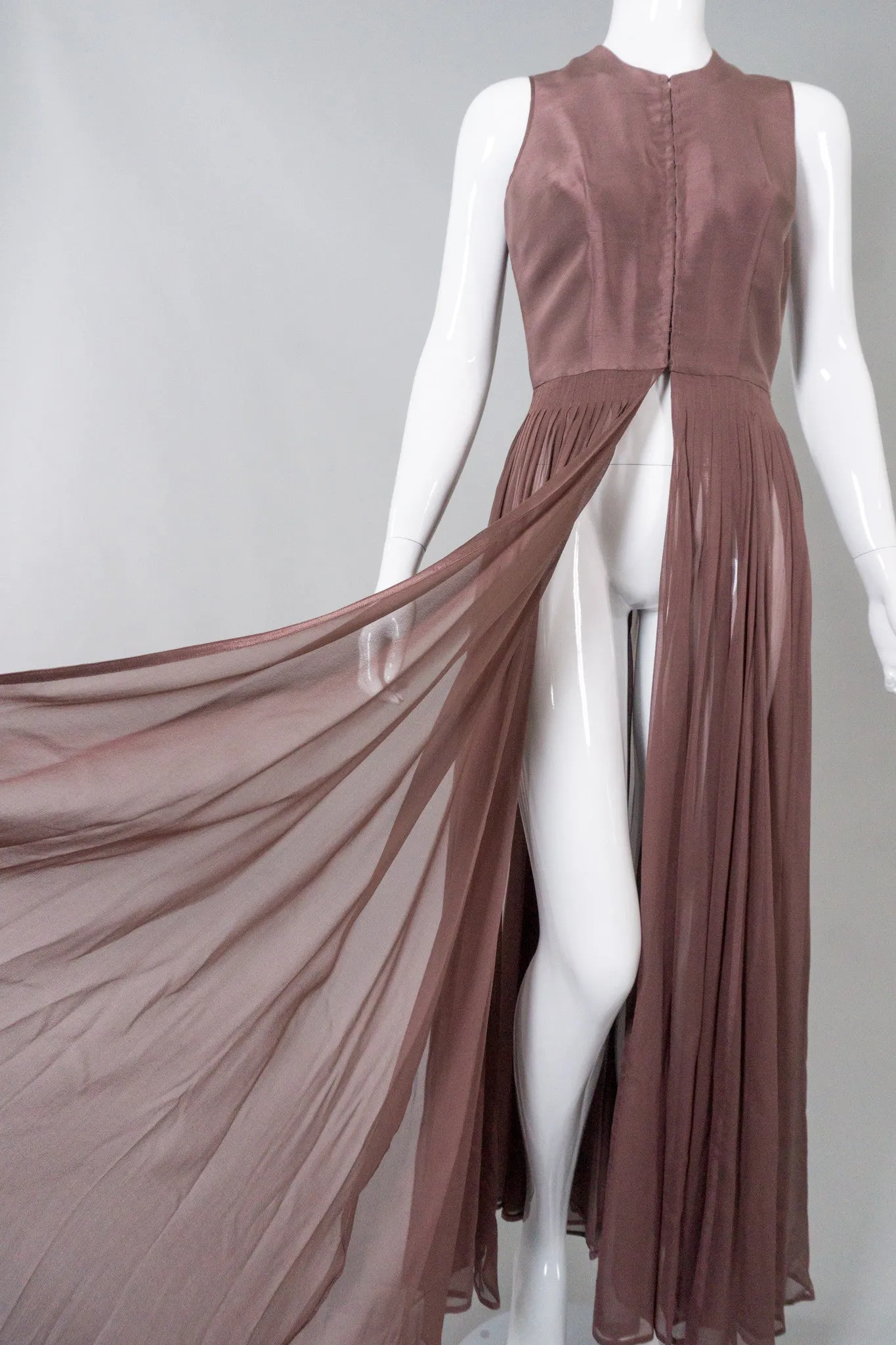 Silk Bodice Dress