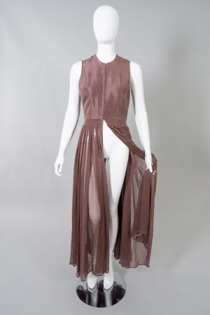 Silk Bodice Dress