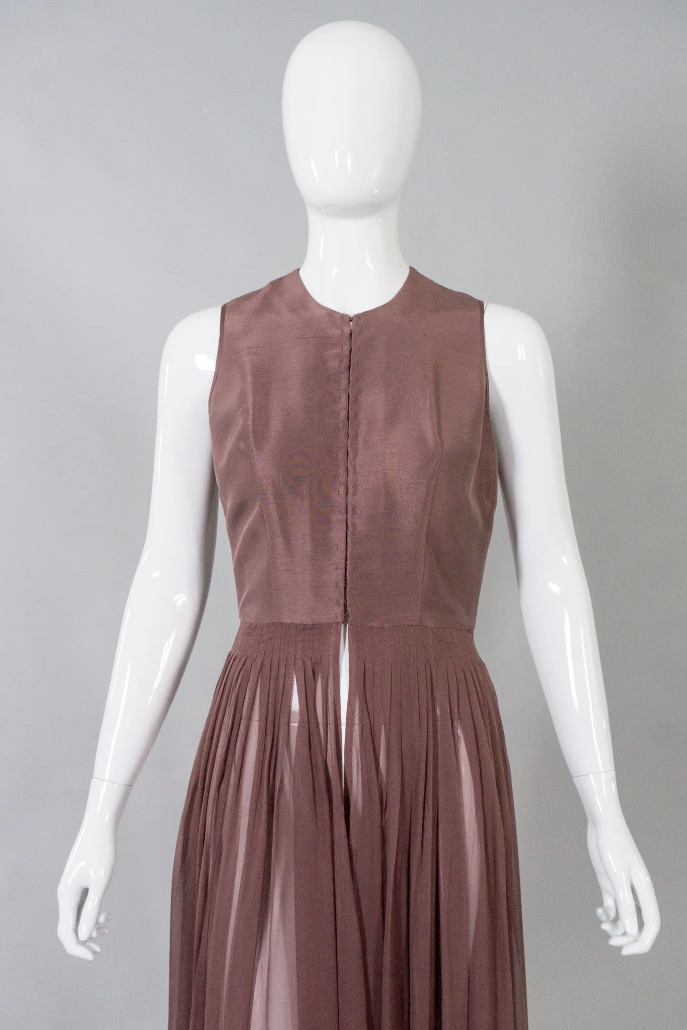 Silk Bodice Dress