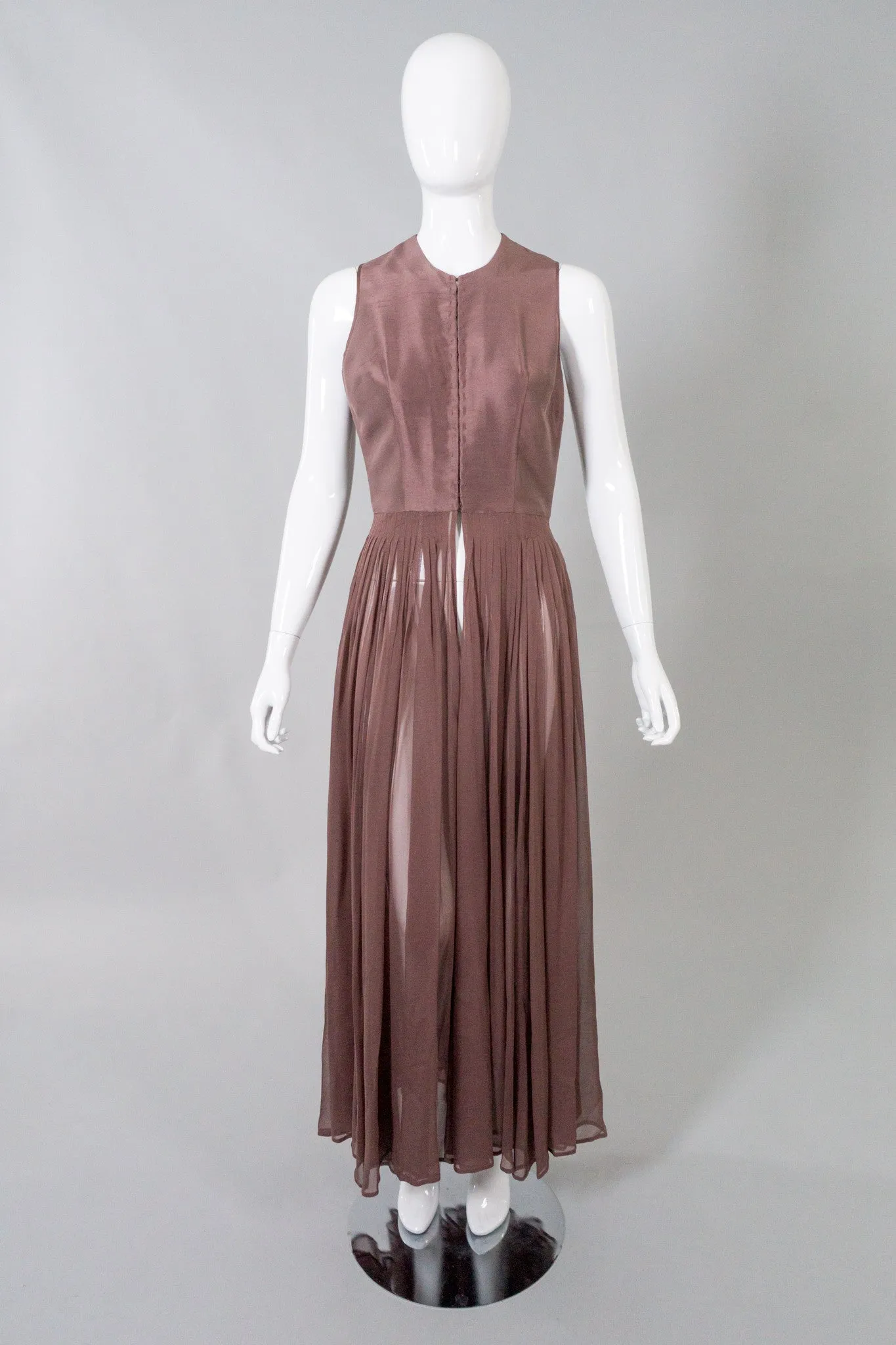 Silk Bodice Dress