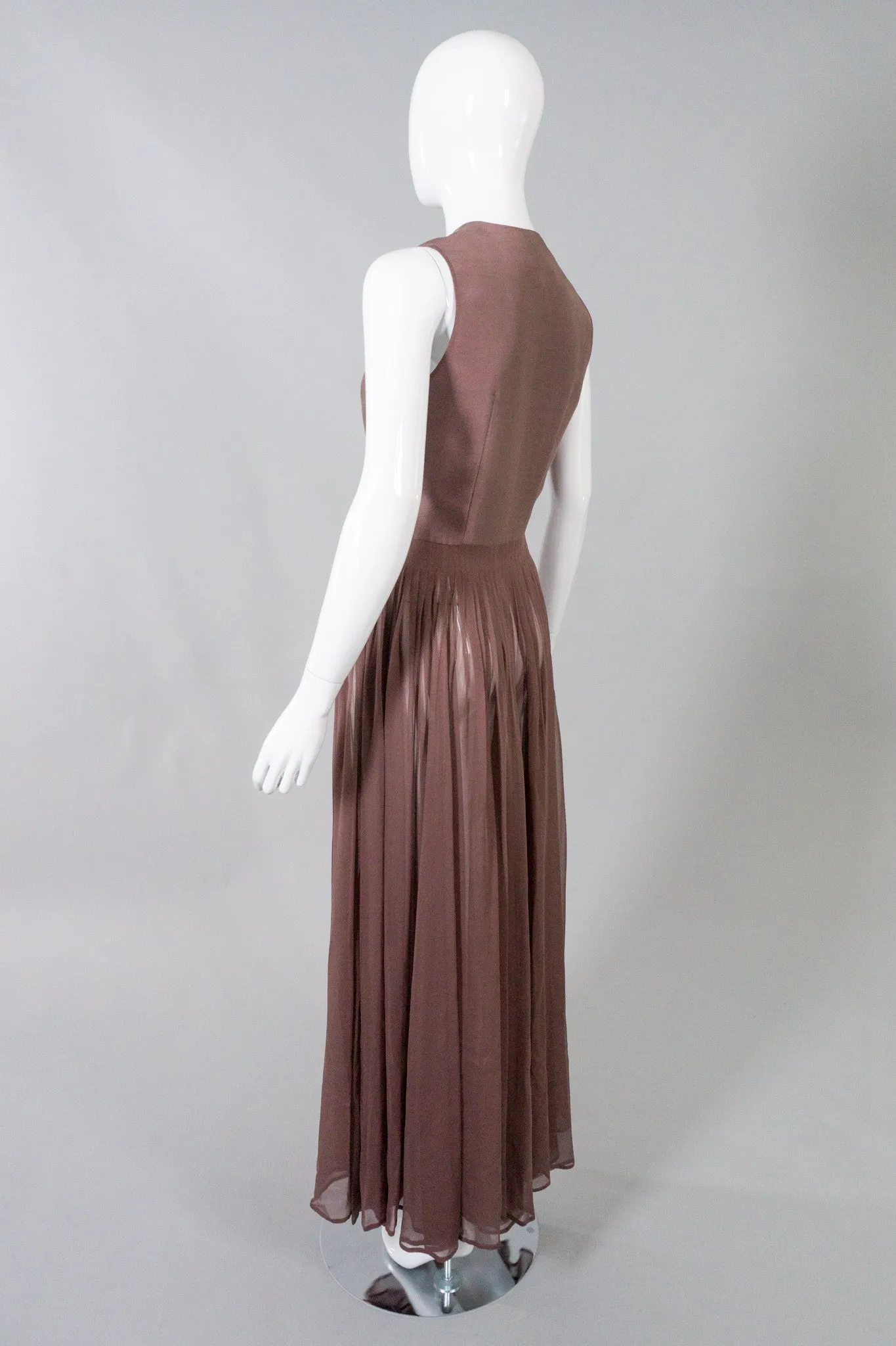 Silk Bodice Dress